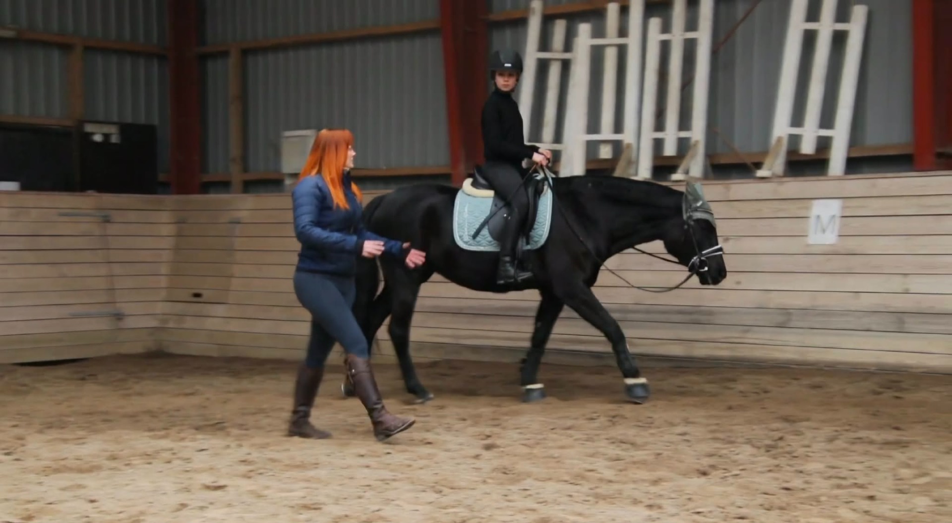 Rytter; Malou og hendes hest Danse